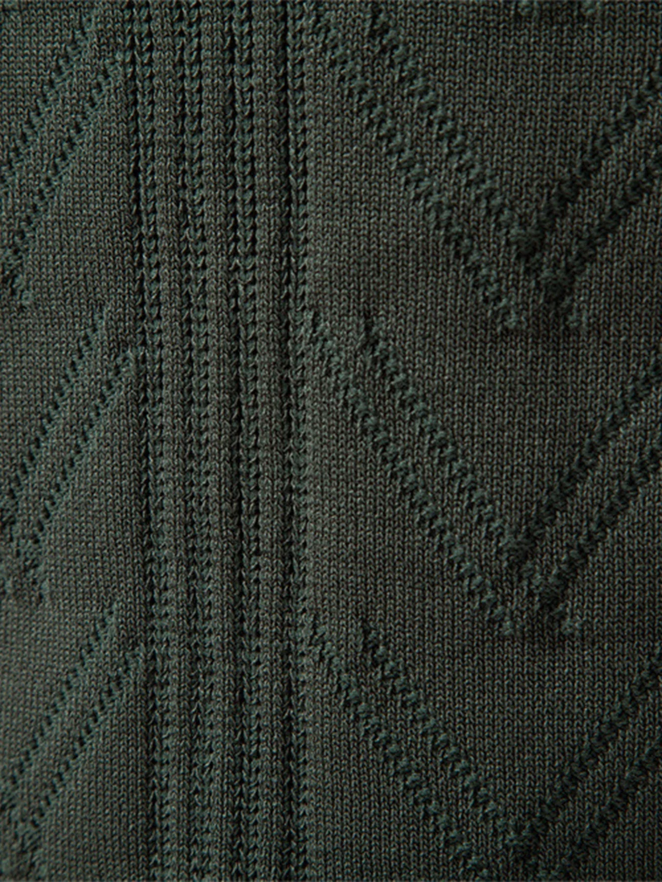 Hernán® | Long Sleeve V-Neck Knit Polo Shirt - Image 11