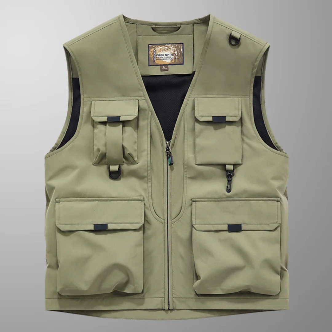 hola BREATHABLE MULTI-POCKET CARGO VEST - Image 3