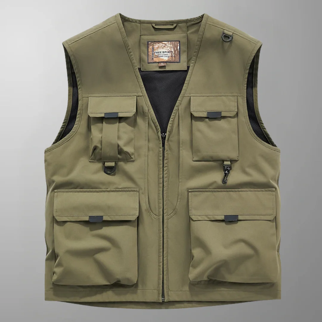 hola BREATHABLE MULTI-POCKET CARGO VEST - Image 6