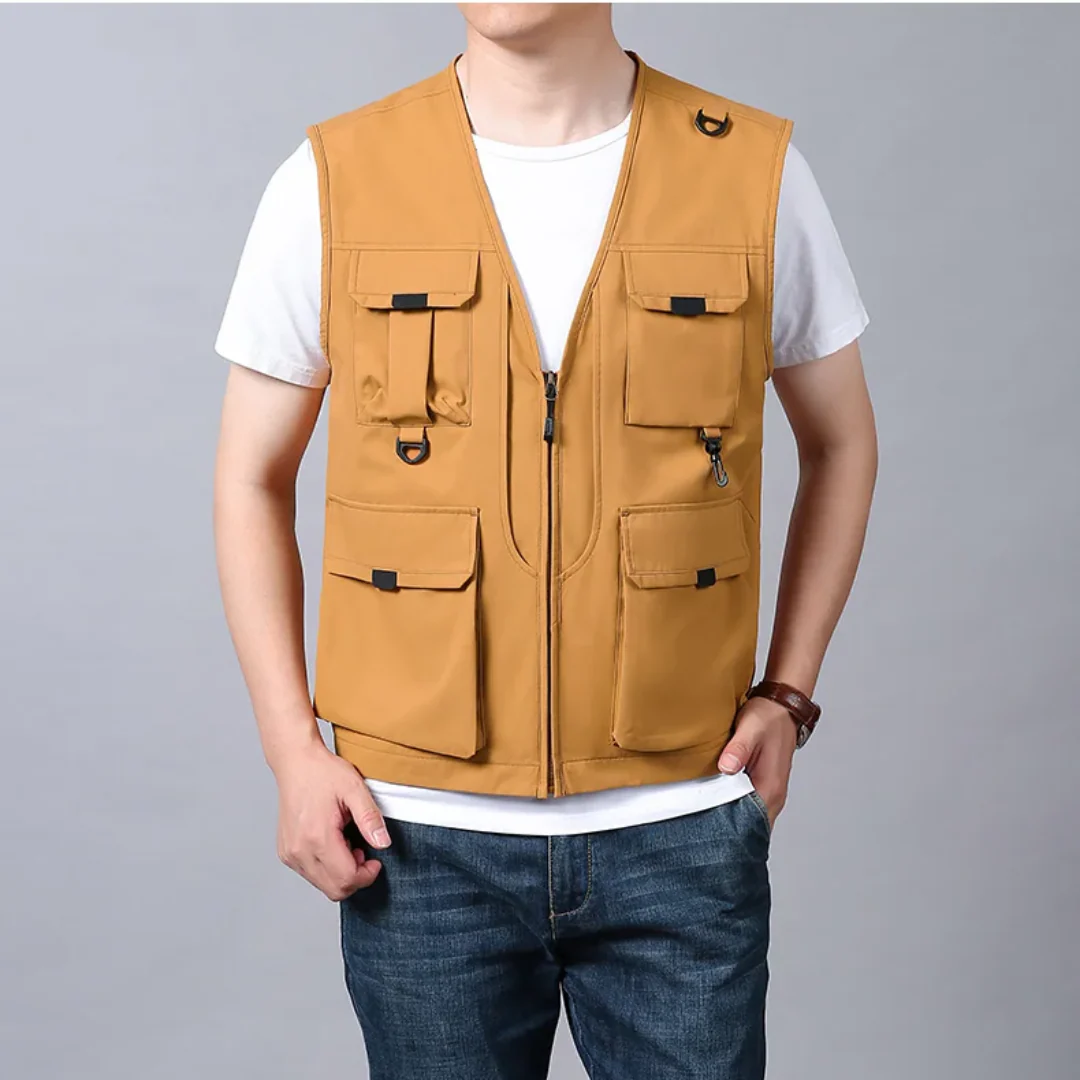 hola BREATHABLE MULTI-POCKET CARGO VEST - Image 8
