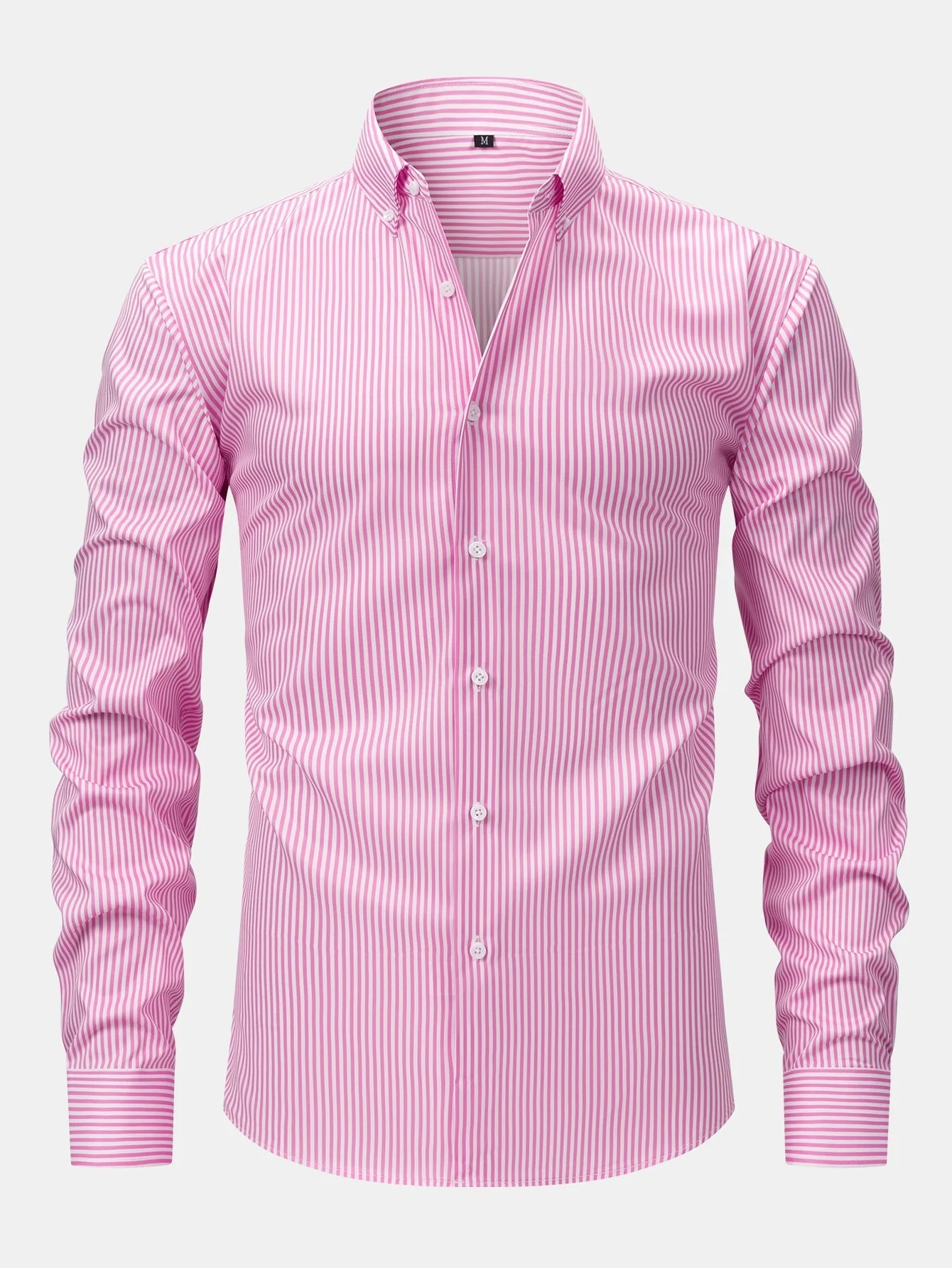 hola STRIPED LONG SLEEVE BUTTON-DOWN SHIRT - Image 15