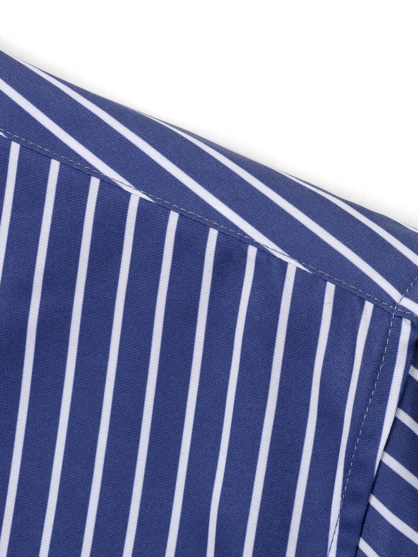 hola STRIPED LONG SLEEVE BUTTON-DOWN SHIRT - Image 6