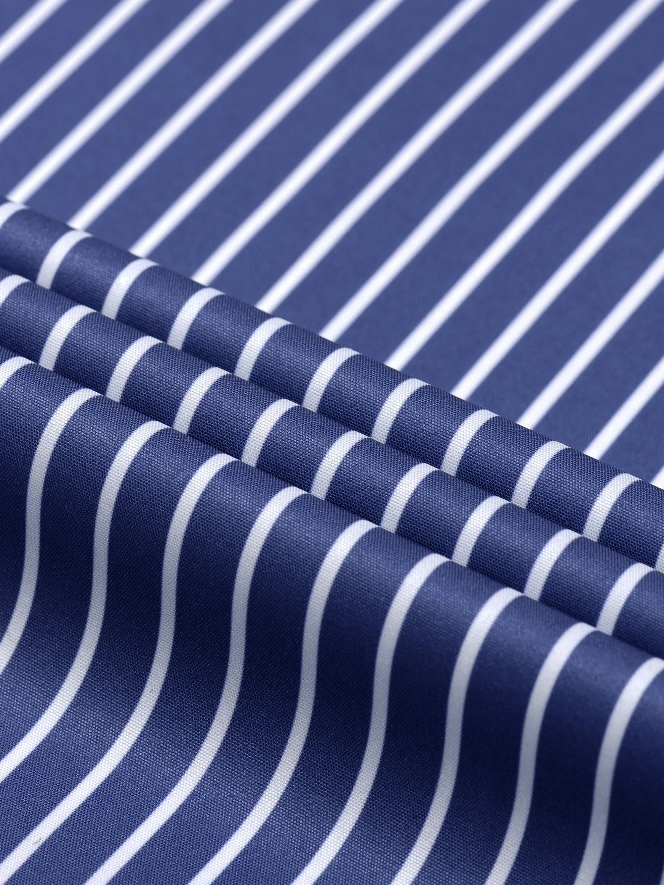 hola STRIPED LONG SLEEVE BUTTON-DOWN SHIRT - Image 8