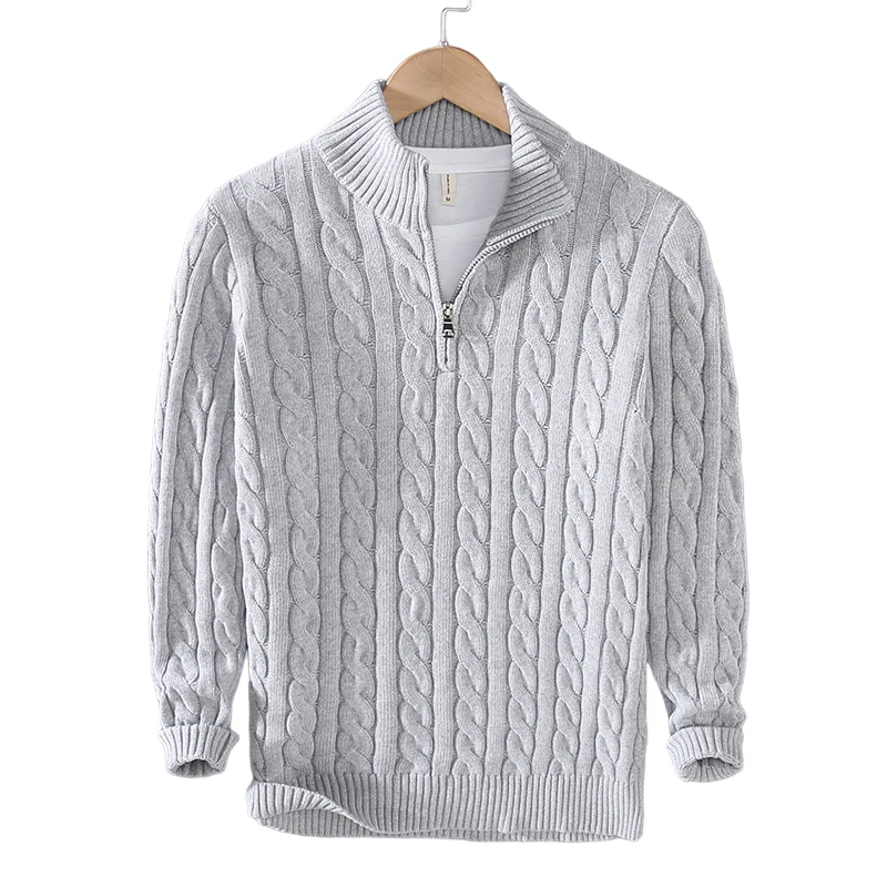 Hubert® | Luxury Zip Sweater - Image 15