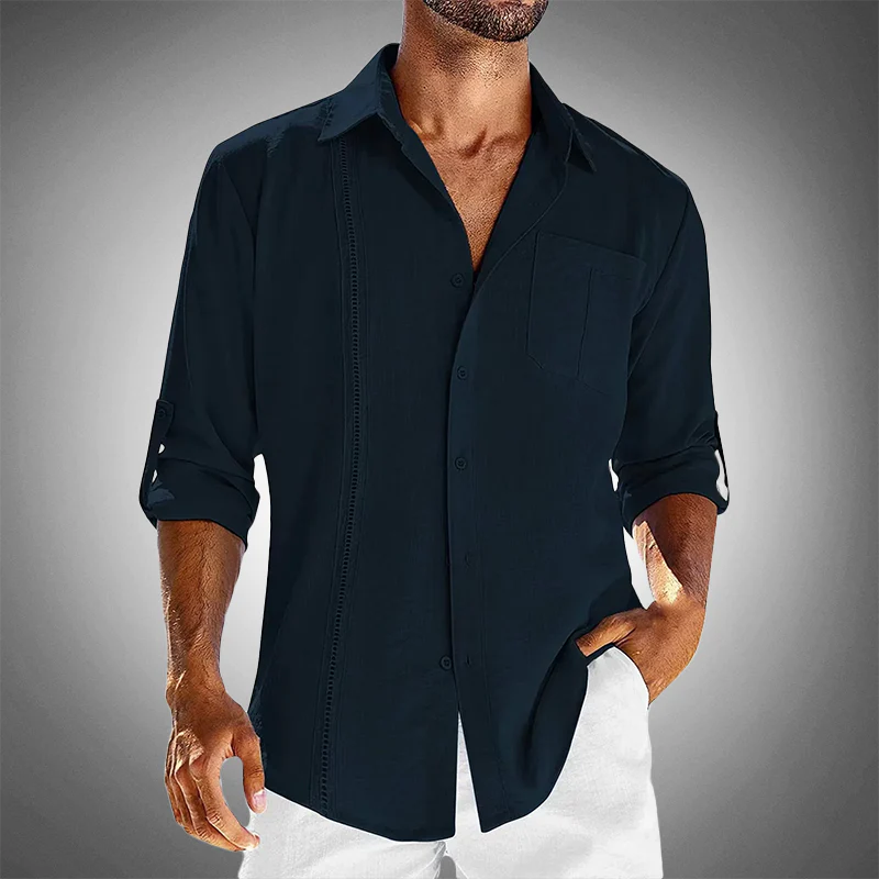 Hugh® | Retro Linen Summer Shirt For Men - Image 2