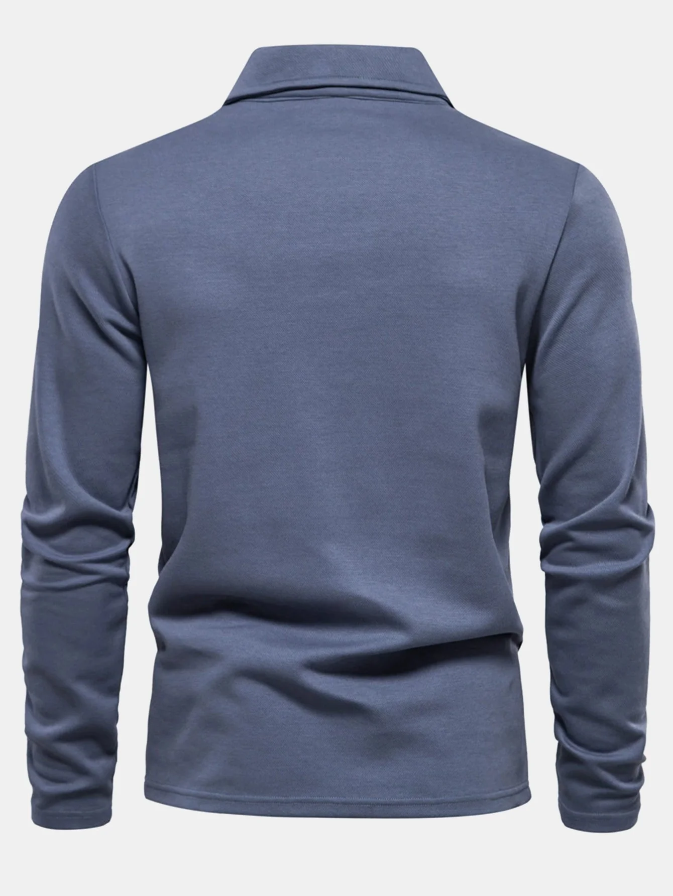 Humberto® | Long Sleeved V-Neck Polo Shirt - Image 2