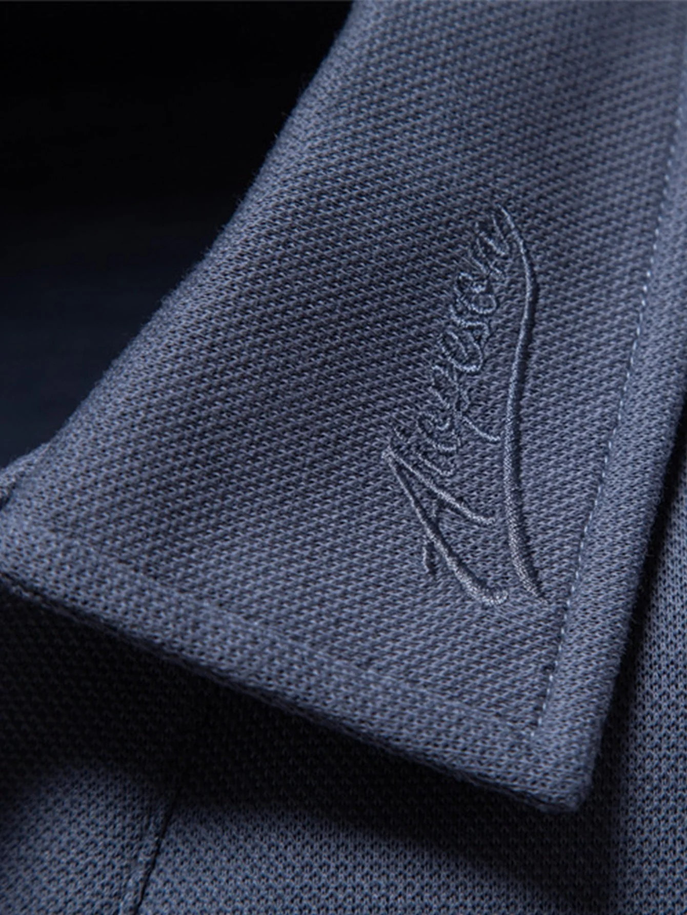 Humberto® | Long Sleeved V-Neck Polo Shirt - Image 7