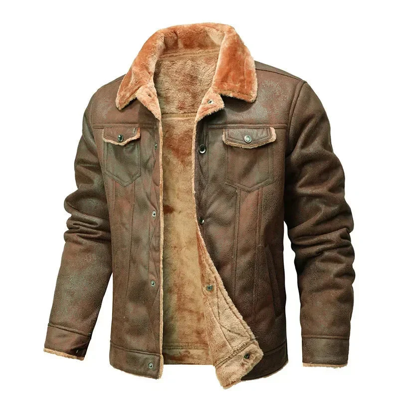 Huxley® | Elegant, Warm Plush Jacket For Men