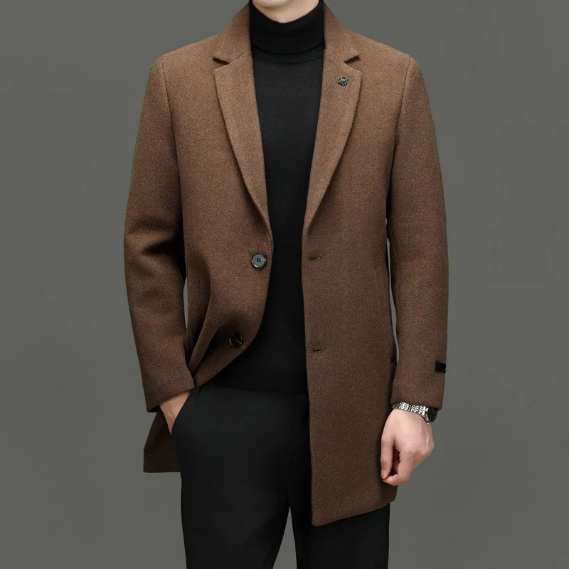 Iago | Artisan Wool Overcoat - Image 2