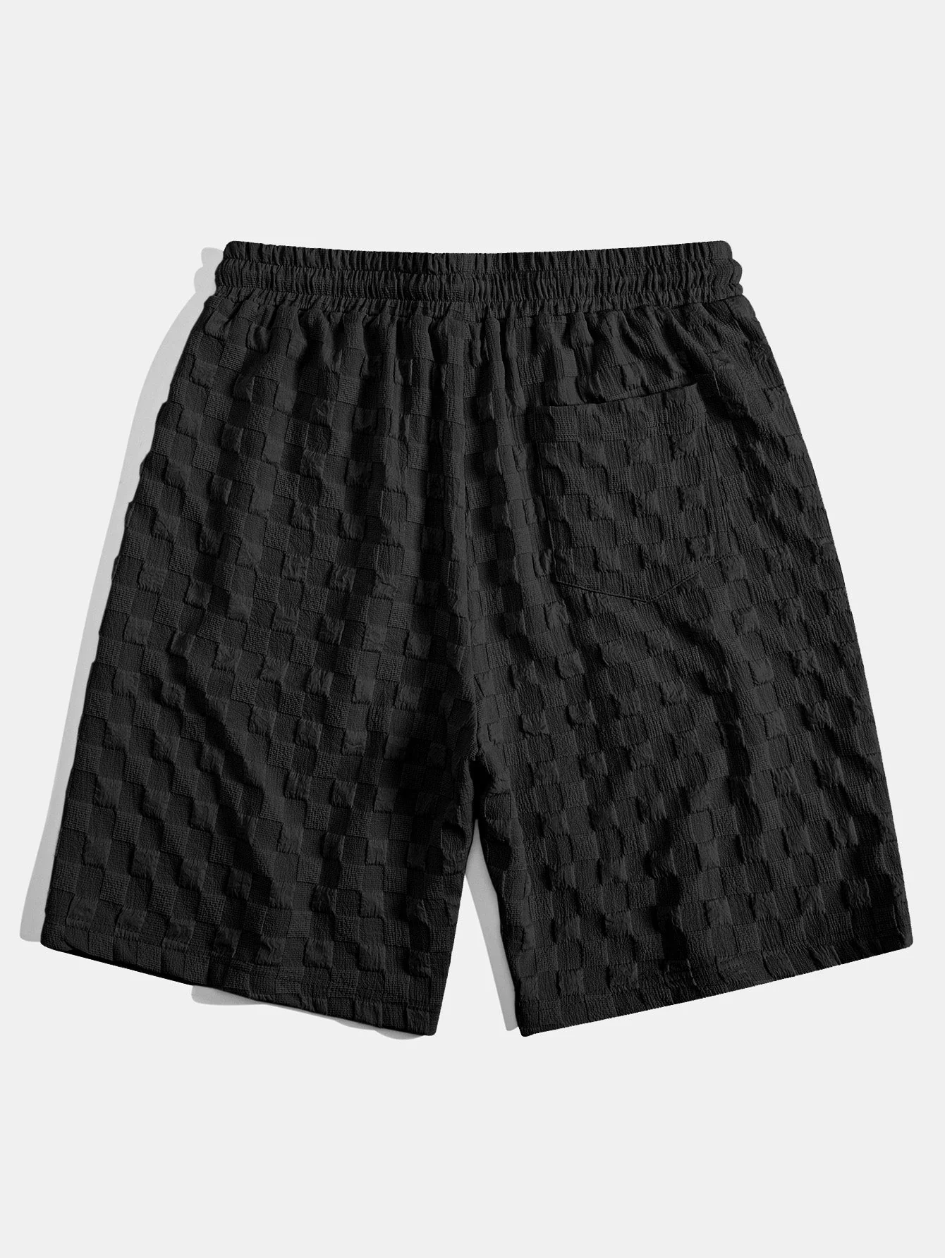 Iago | Checkerboard Jacquard Shorts - Image 2