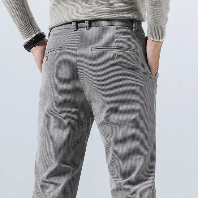 Ibraheem® | Ribbed Trousers For Men - Image 5