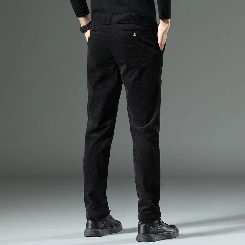 Ibraheem® | Ribbed Trousers For Men - Image 9