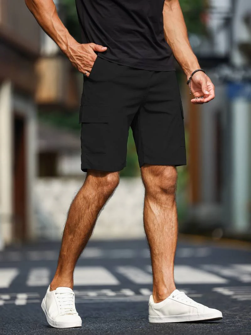 Icarus® | Casual Cargo Shorts With Pockets For Men - Image 14