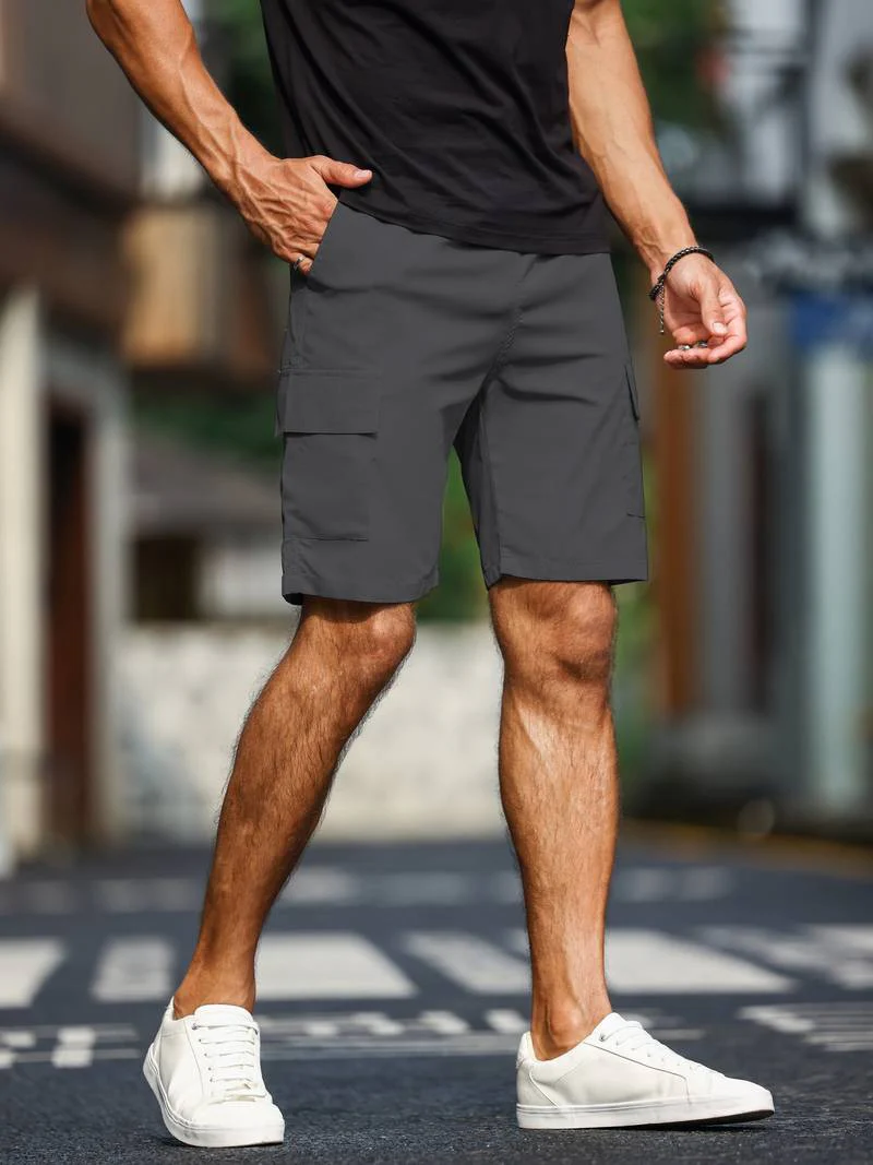 Icarus® | Casual Cargo Shorts With Pockets For Men - Image 6