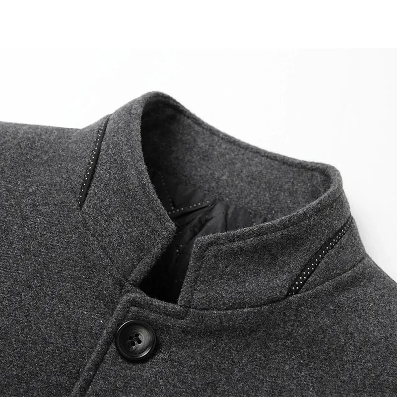 Idan® | STERLING WOOL OVERCOAT - Image 4