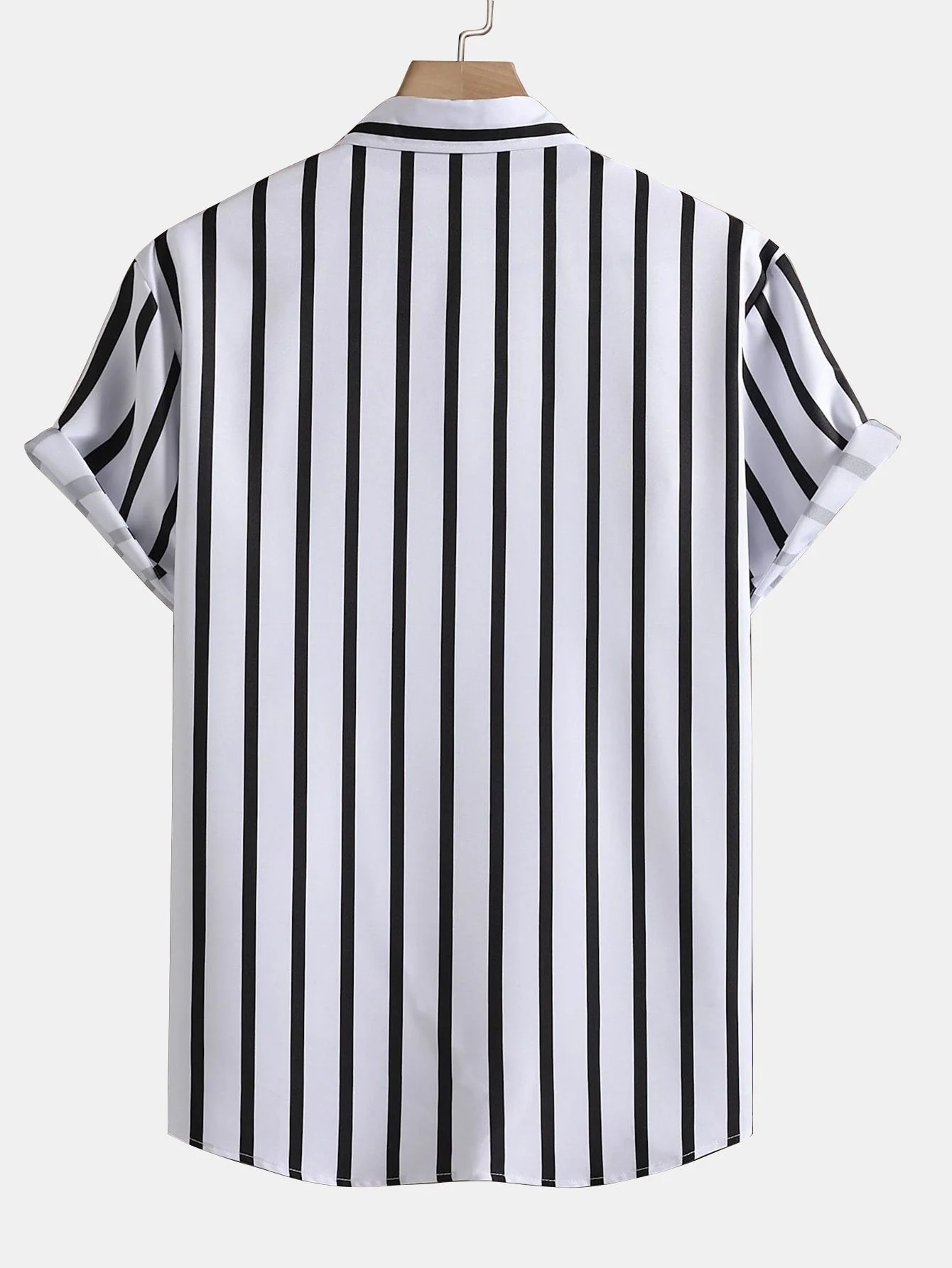 Ignacio® | Stripe Print Button Up Shirt - Image 2