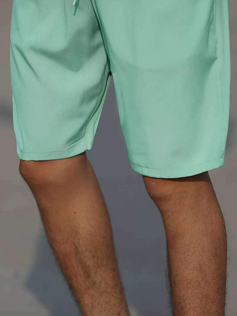 Ike® | Slightly Stretchy Shorts With Graphic Drawstring - Image 4
