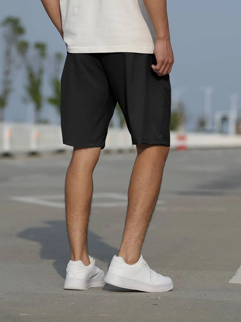 Ike® | Slightly Stretchy Shorts With Graphic Drawstring - Image 6