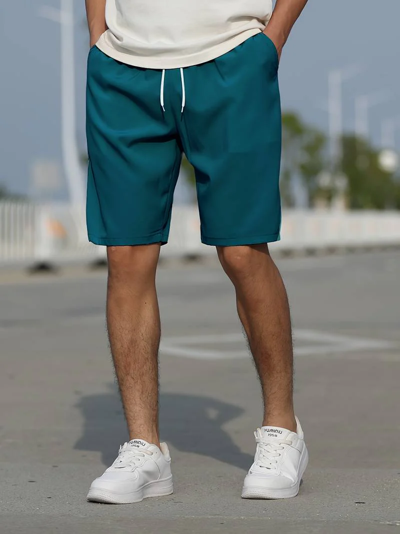 Ike® | Slightly Stretchy Shorts With Graphic Drawstring - Image 8