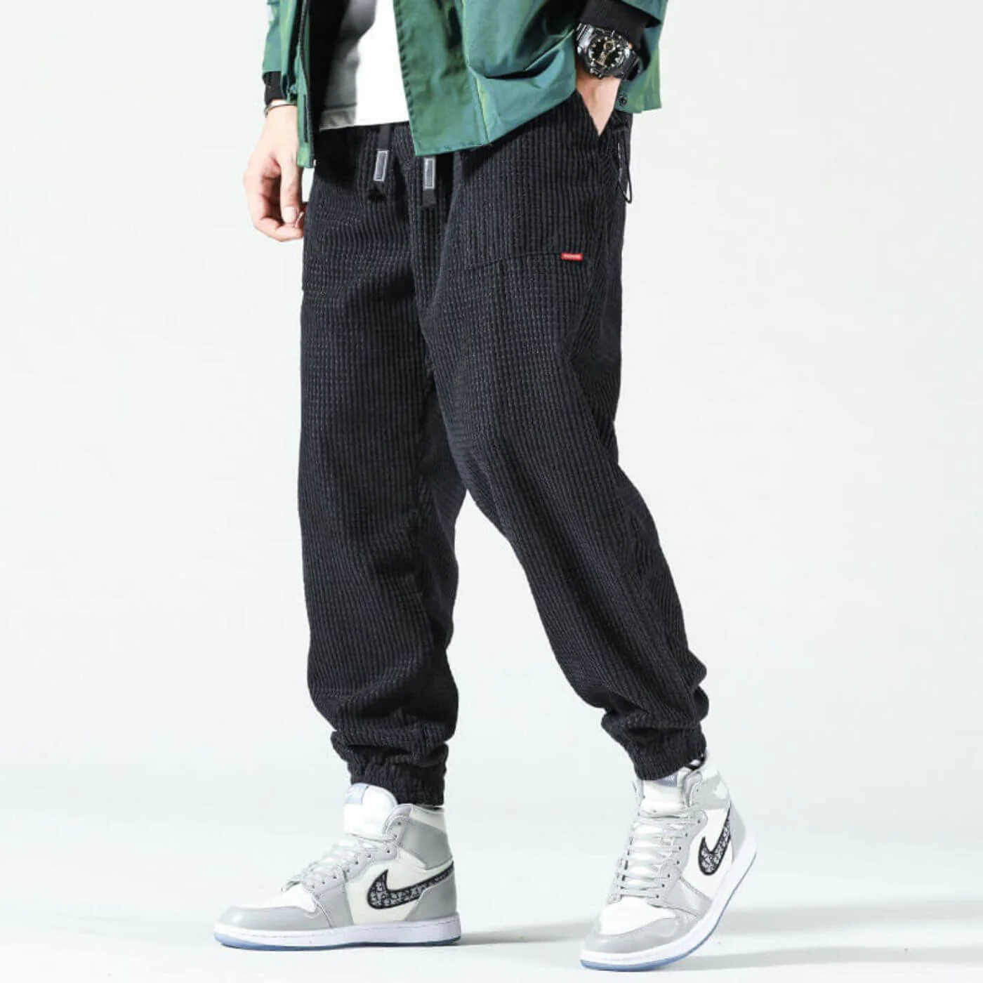 Imran® | Stylish Cord Jogging Pants - Image 4