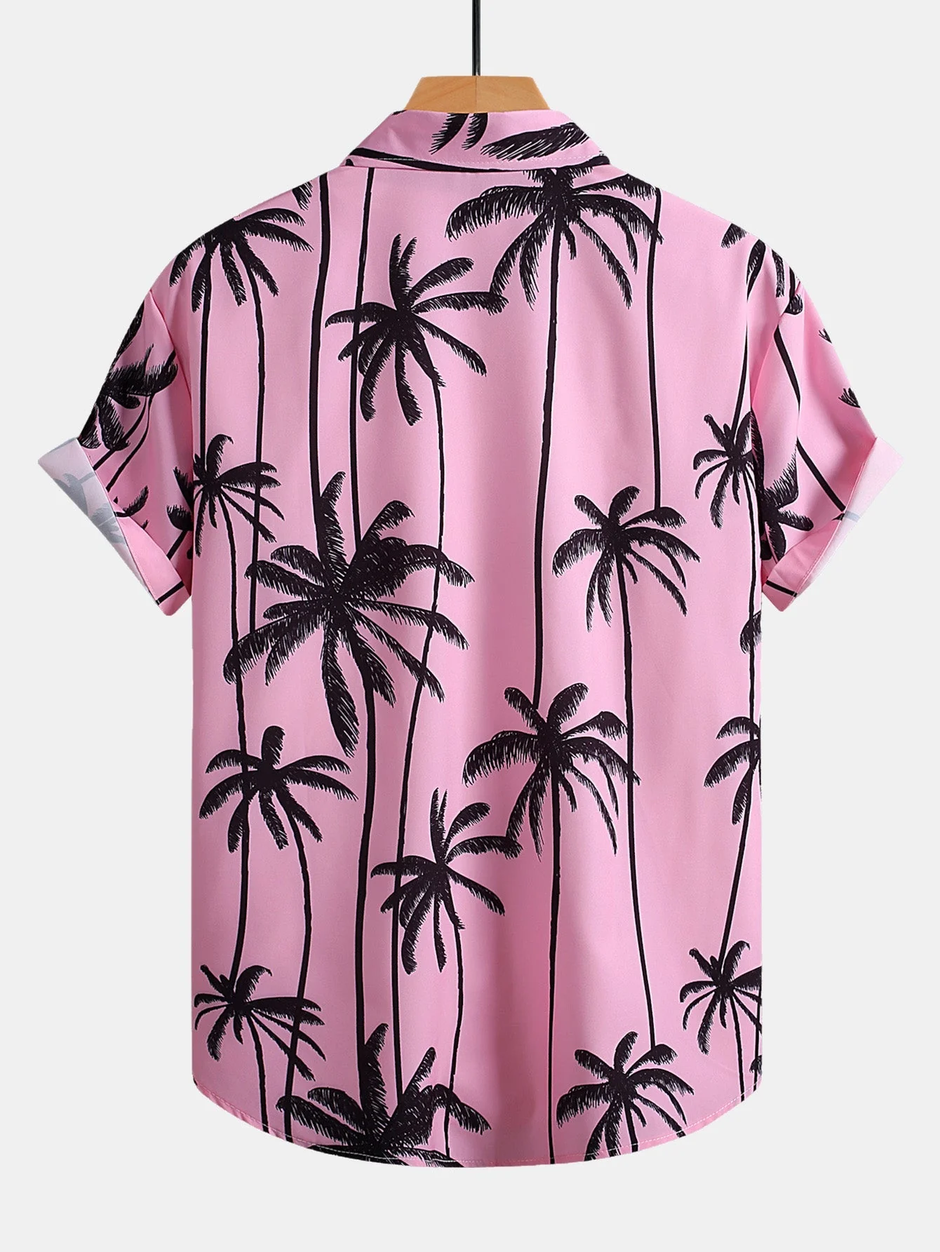 Inocencio® | Palm Tree Print Button Up Shirt - Image 2