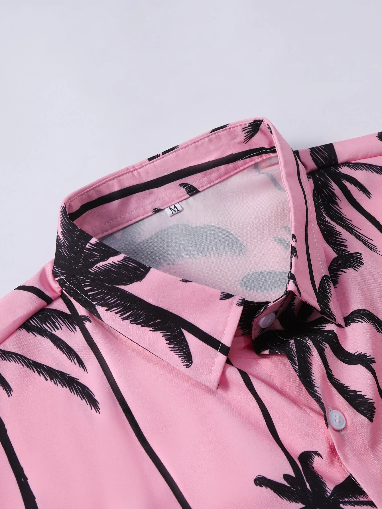 Inocencio® | Palm Tree Print Button Up Shirt - Image 5