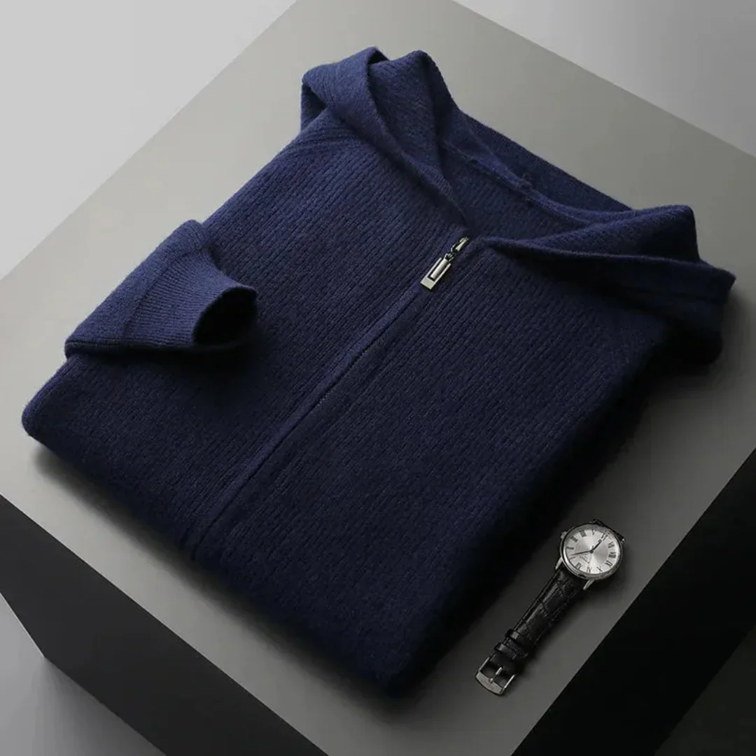 Inocencio | Zip Hooded Cardigan - Image 4