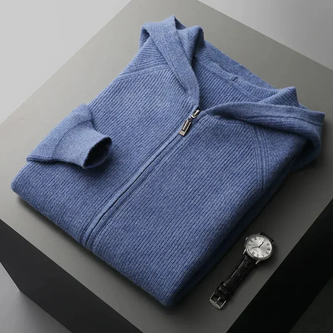 Inocencio | Zip Hooded Cardigan - Image 5
