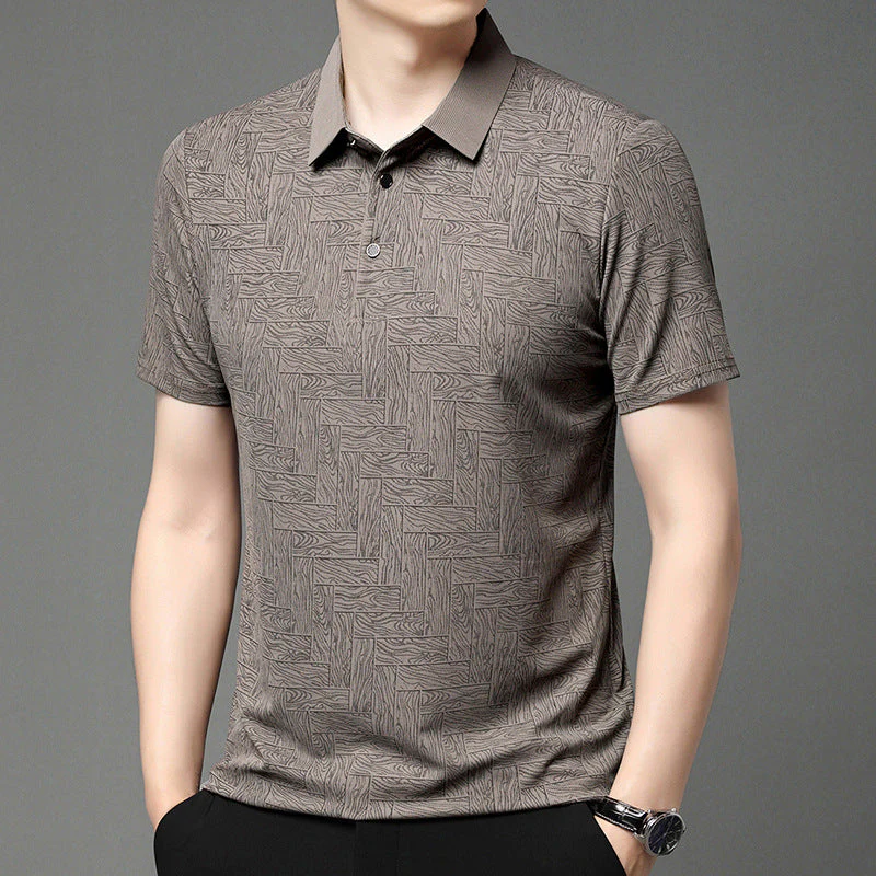 Ireneo® | Premium Geometric Polo Shirt - Image 4