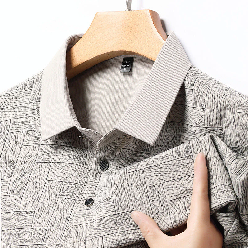 Ireneo® | Premium Geometric Polo Shirt - Image 9
