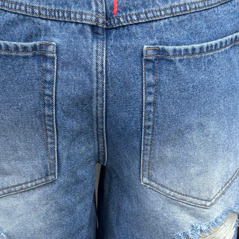 Isaiah | Men'S Vintage Distressed Denim Shorts - Image 6