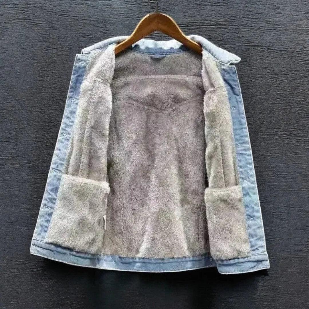 Isaías | Lined Denim Jacket - Image 5
