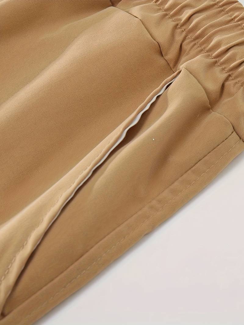 Isidoro® | Casual, Solid Shorts With Pockets - Image 13