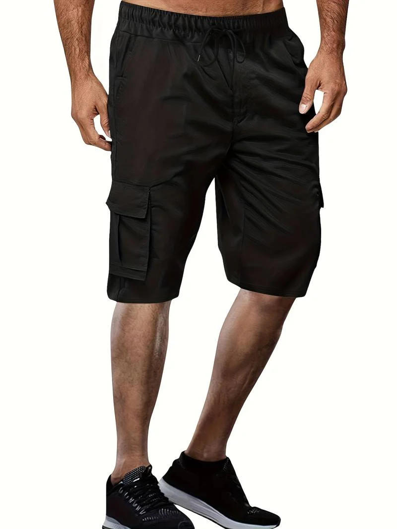 Isidoro® | Casual, Solid Shorts With Pockets - Image 14