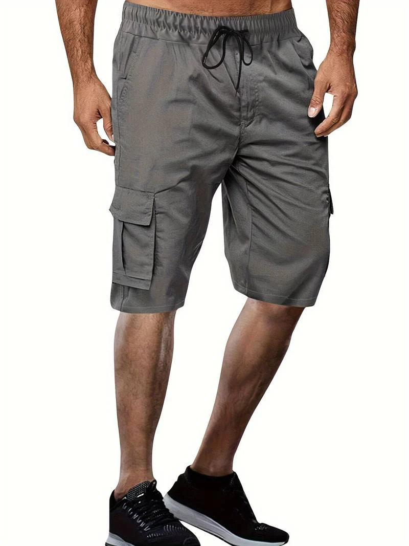 Isidoro® | Casual, Solid Shorts With Pockets - Image 15