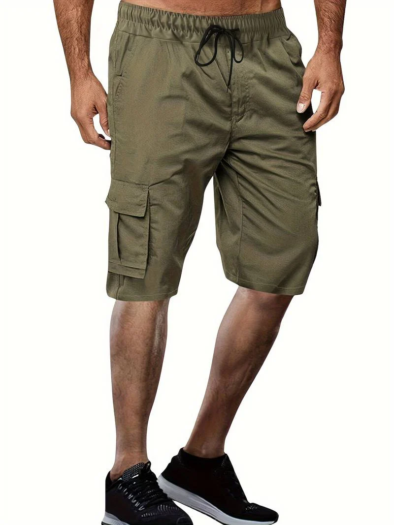 Isidoro® | Casual, Solid Shorts With Pockets - Image 16