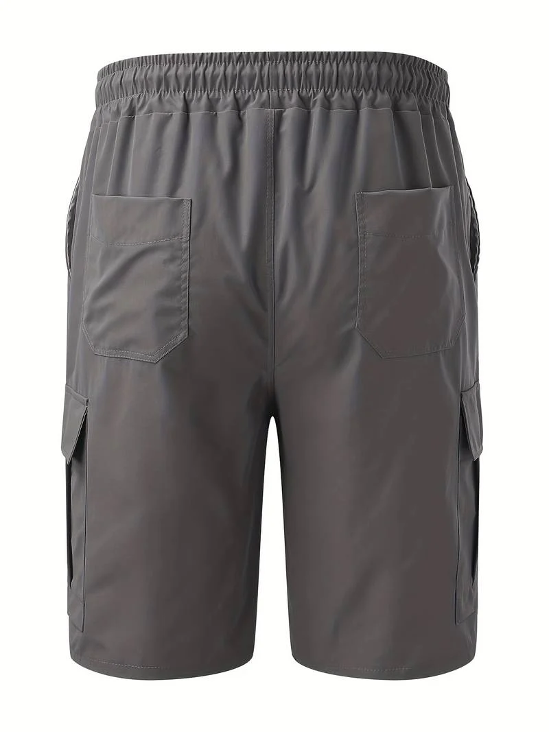 Isidoro® | Casual, Solid Shorts With Pockets - Image 2