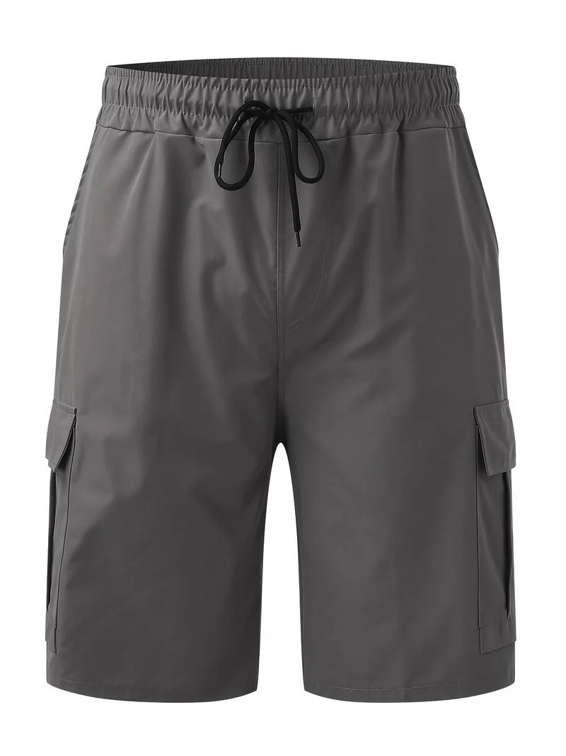 Isidoro® | Casual, Solid Shorts With Pockets - Image 3