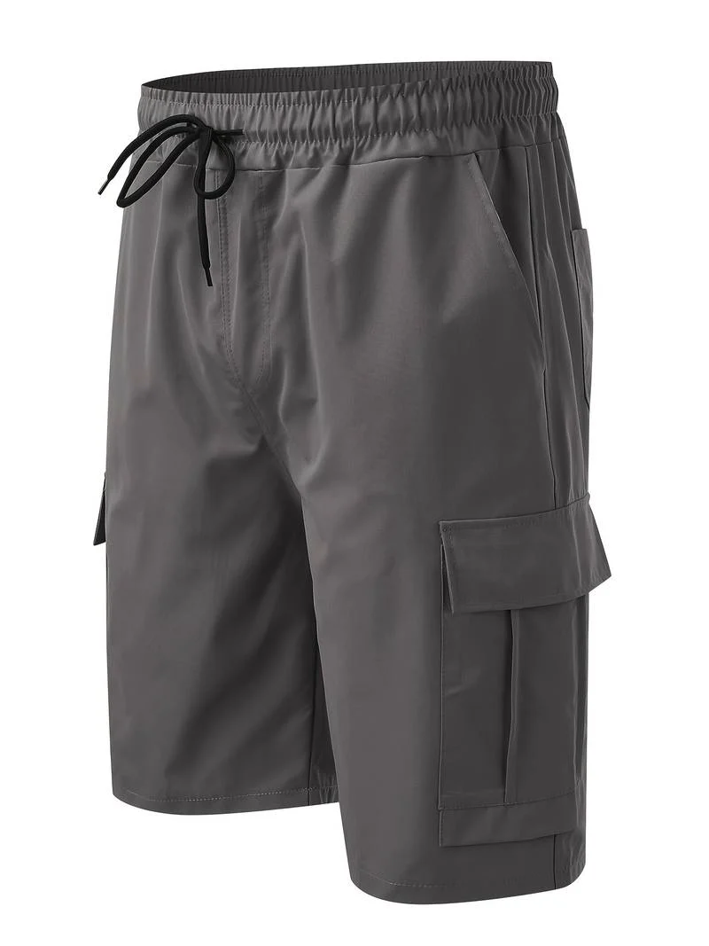 Isidoro® | Casual, Solid Shorts With Pockets - Image 4