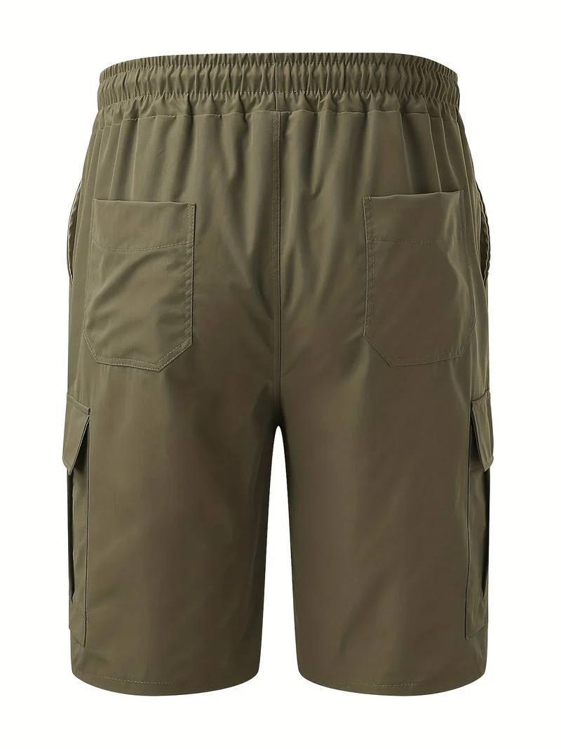 Isidoro® | Casual, Solid Shorts With Pockets - Image 6