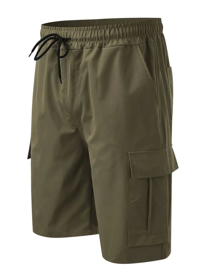 Isidoro® | Casual, Solid Shorts With Pockets - Image 9