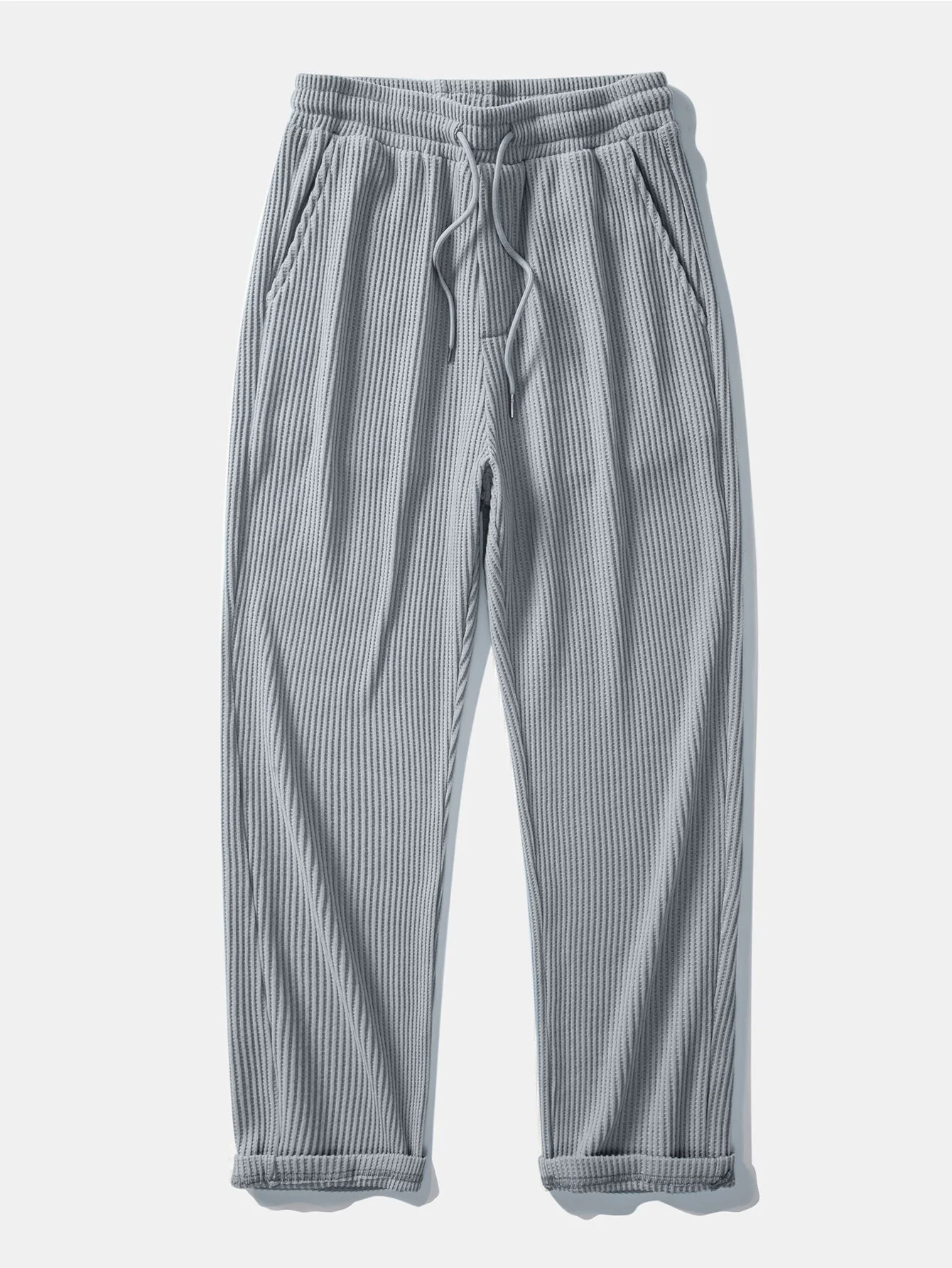 Isidoro® | Drawstring Knitted Waffle Pants - Image 11