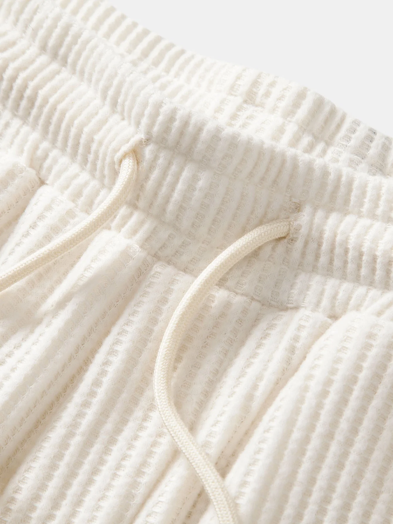 Isidoro® | Drawstring Knitted Waffle Pants - Image 3