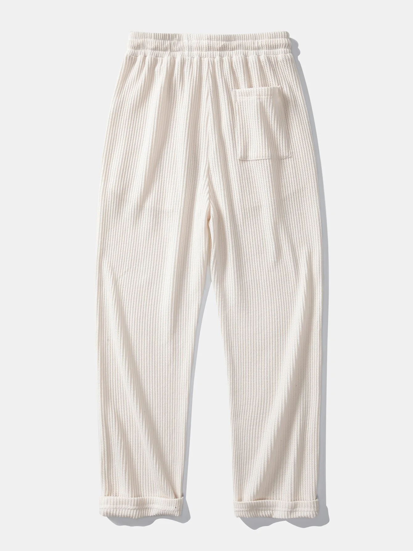 Isidoro® | Drawstring Knitted Waffle Pants - Image 6