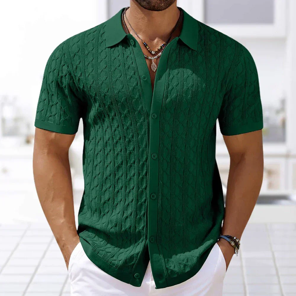 Ismael® | Button-Up Polo Shirt - Image 3