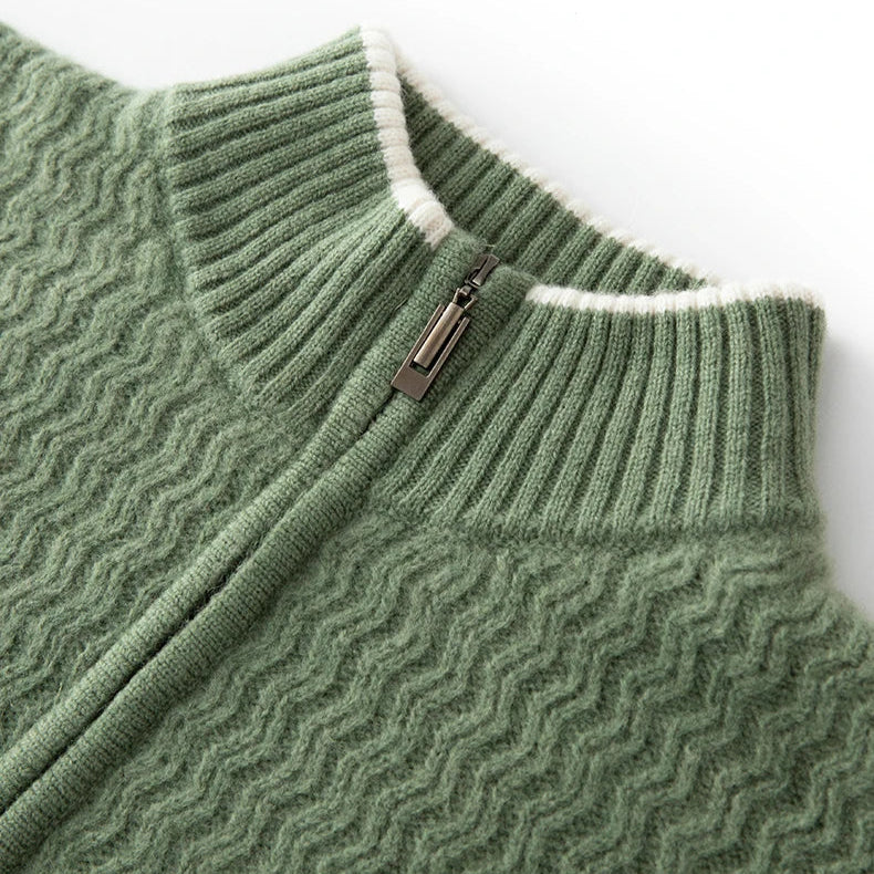 Ismael® | Half-zip wool sweater - Image 13