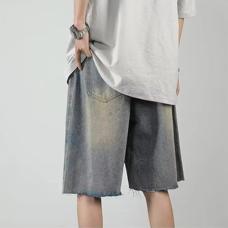 Ismael® | Urban Sonic Fringe Denim Shorts - Image 4