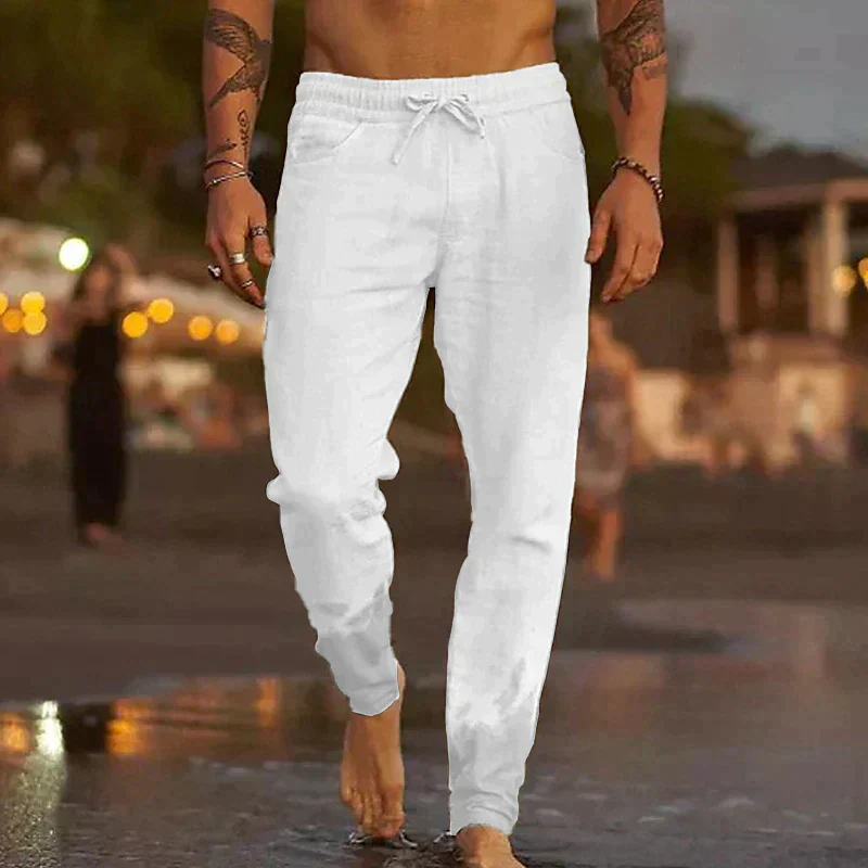 Ives® | Casual Linen Trousers For Men - Image 7