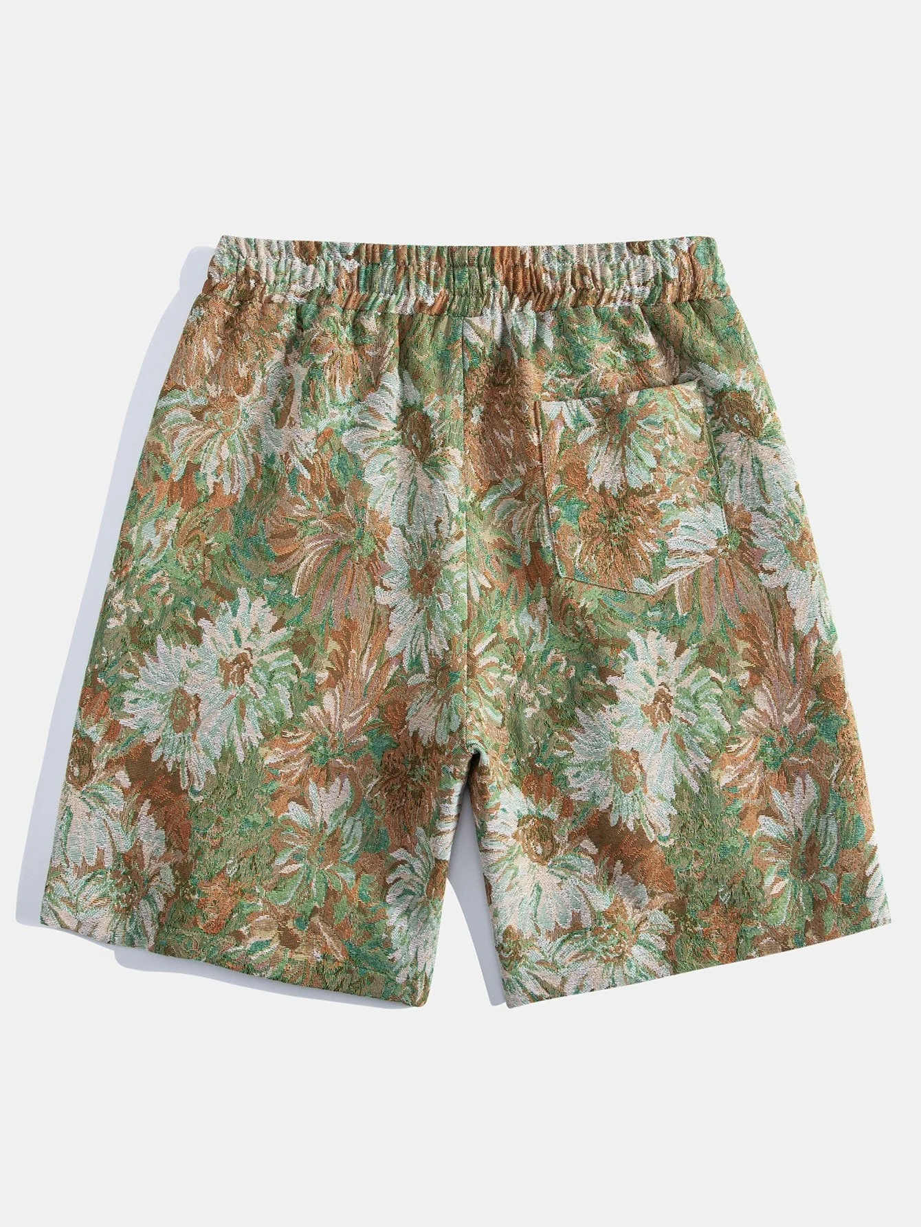 Jairo® | Painted Floral Jacquard Shorts - Image 7
