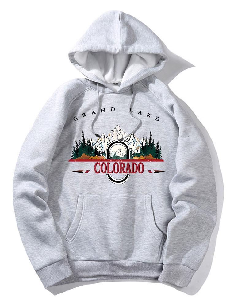 Jairo | Colorado Mountain Print Hoodie